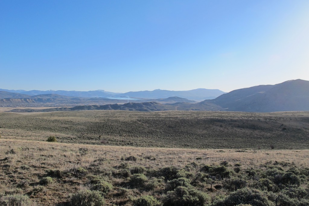 Yust Ranch SG - view from top of bluff