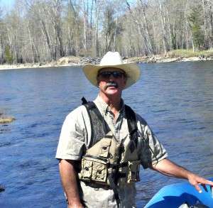 Sam Lawry enjoying the Bitterroot River in Montana.