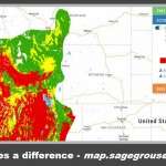 interactive map of west