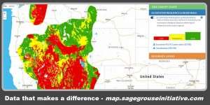 interactive map of west