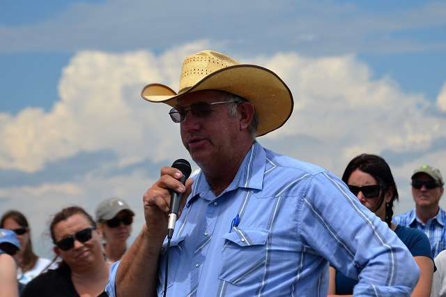 A member of Lake Mason Grazing Association, Gary Eliasson talked about the rewards of working with SGI to enhance their rangelands near Roundup, Montana.