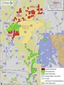carroll easement map nature conservancy