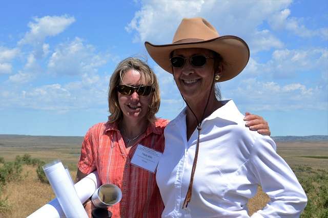 Collaborative conservation means working with people to conserve the land that sustains us. Annie, an SGI-NRCS staffer, and Nikki worked together to enhance wildlife habitat and the bottom line on the Shirley Ranch.