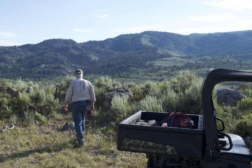 Photo: Brianna Randall DeWitt Morris owns Mountain Springs Ranch, located in the Green River Valley near Boulder, Wyoming